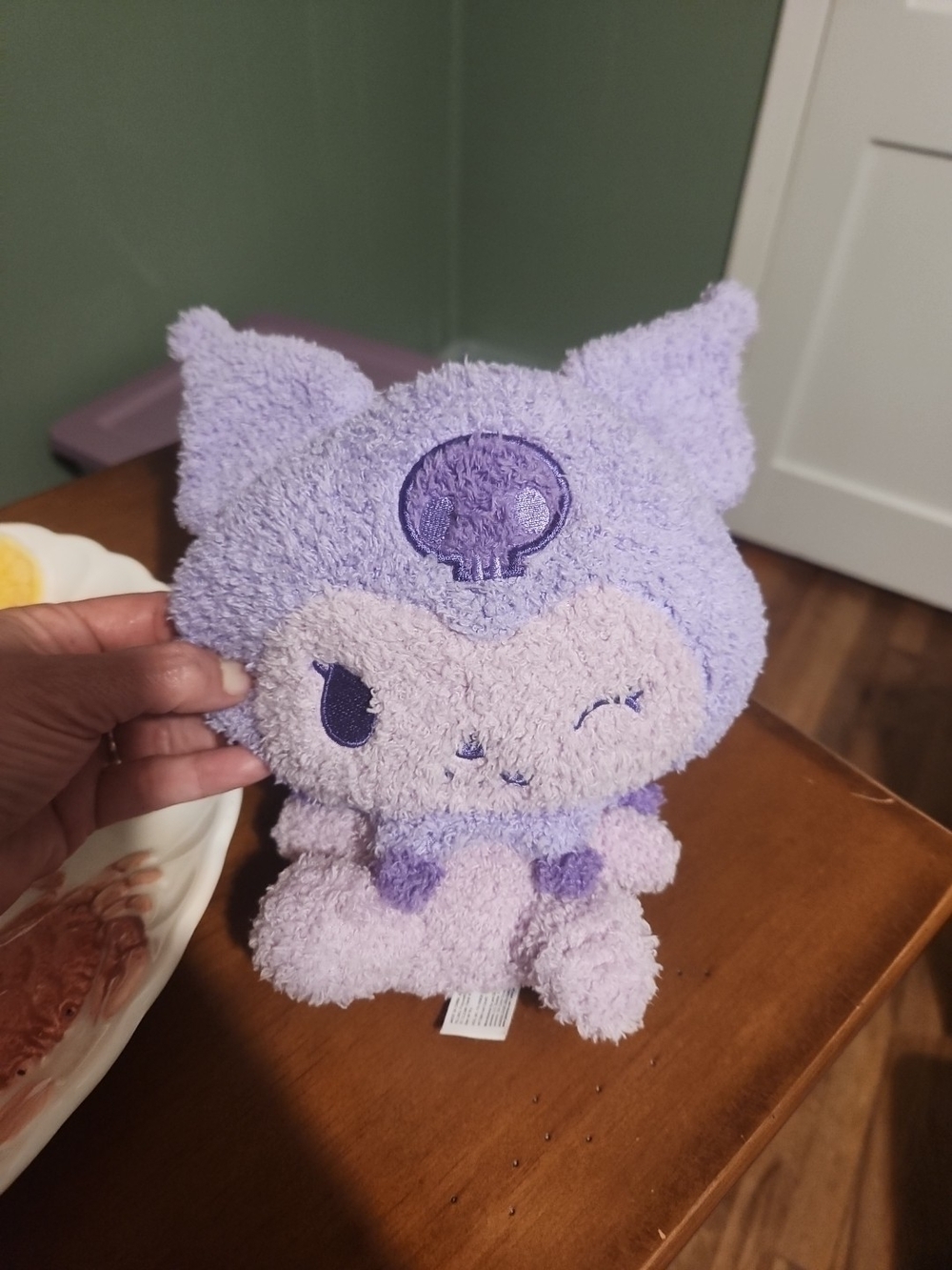Kuromi Plush Stuffed Animal Purple Lavender Cute Character